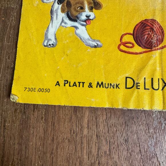 1959 Platt & Munk ABC Words to Say Cloth easy‎ to clean kids story book - Picture 3 of 10